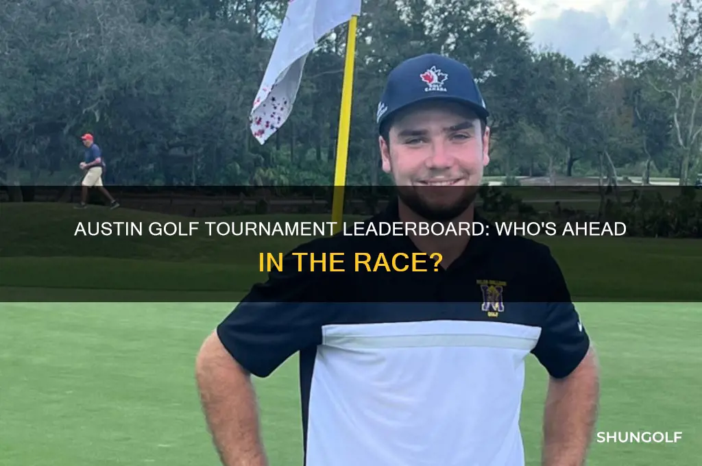 who ahead in austin golf tourniment