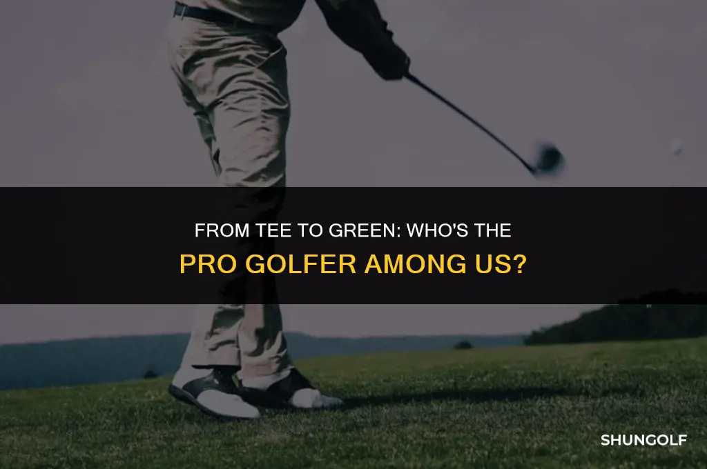 who among these is a professional golf player