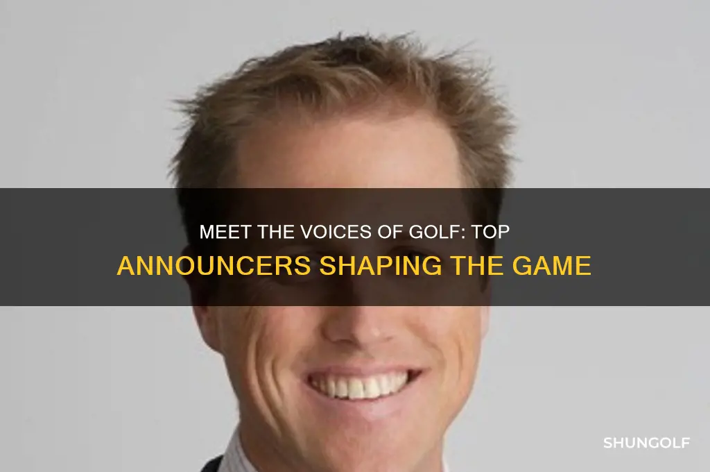 who are common golf announcers