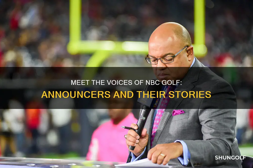 who are nbc golf announcers