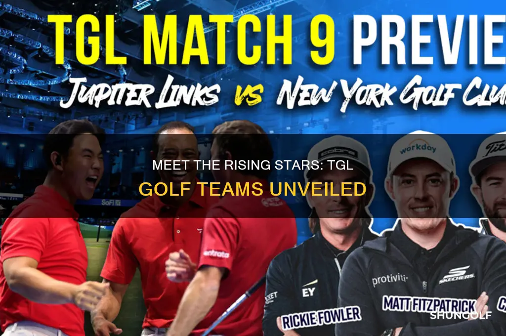 who are on the tgl golf teams