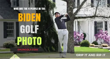 Unveiling the Four Figures in Biden's Iconic Golf Photo