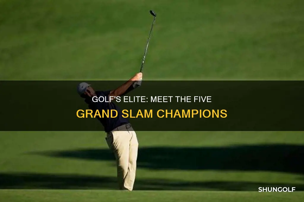 who are the 5 golf grand slam winners
