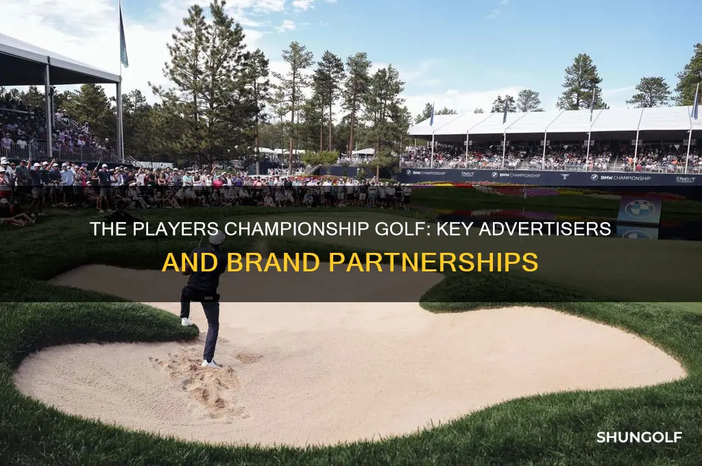who are the advertisers for the players championship golf