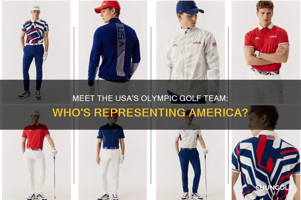 who are the americans on the olympic golf team