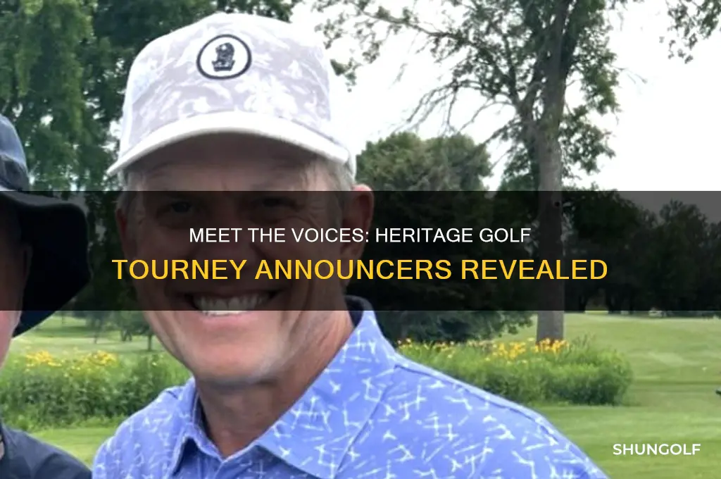 who are the announcers for the heritage golf tourney