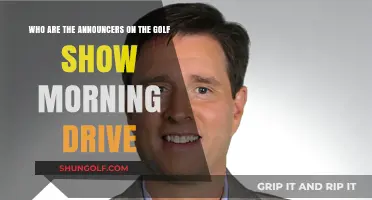 Meet the Voices of Golf: Announcers on Morning Drive Revealed