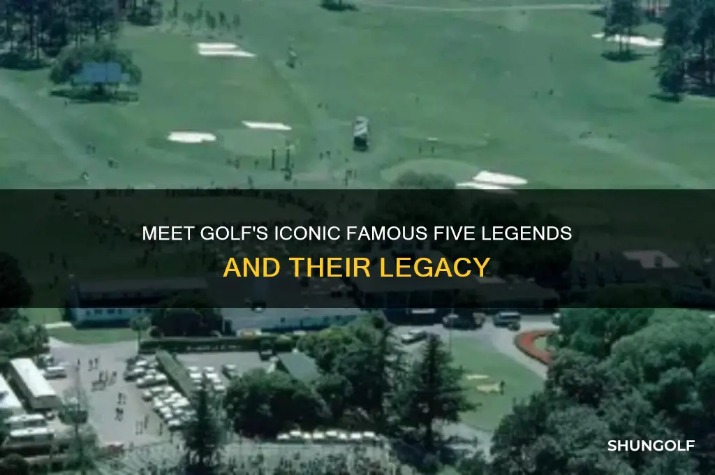 who are the famous five in golf