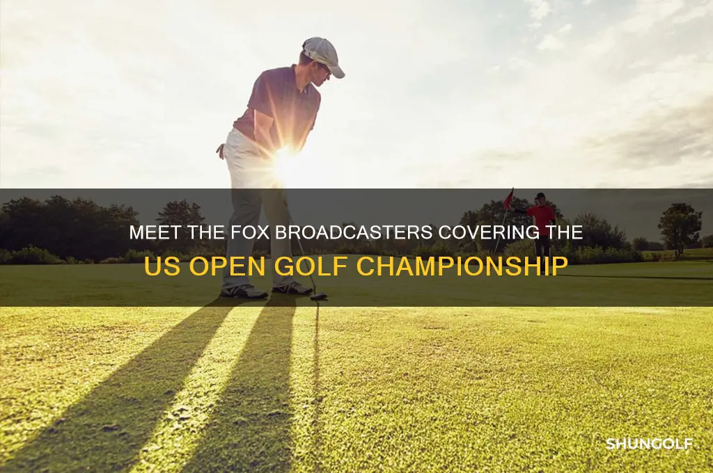 who are the fox broadcasters for us open golf
