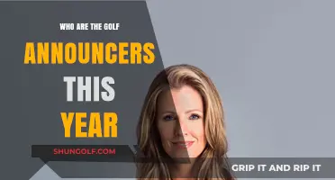 Meet the Voices of Golf: This Year's Top Announcers Revealed