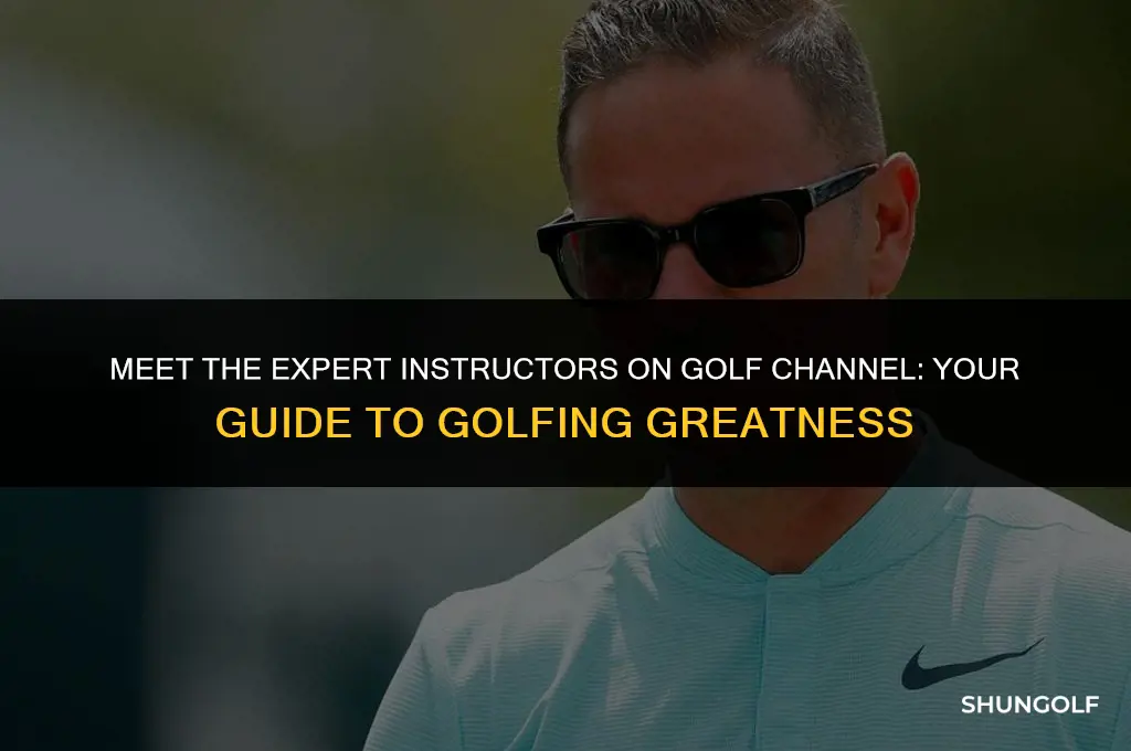 who are the instructors on golf channel