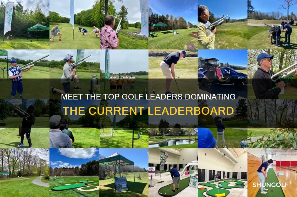 who are the leaders on the golf leader board