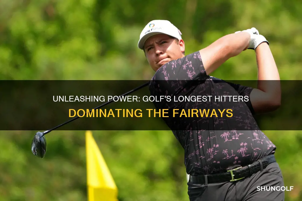 who are the longest hitters in golf
