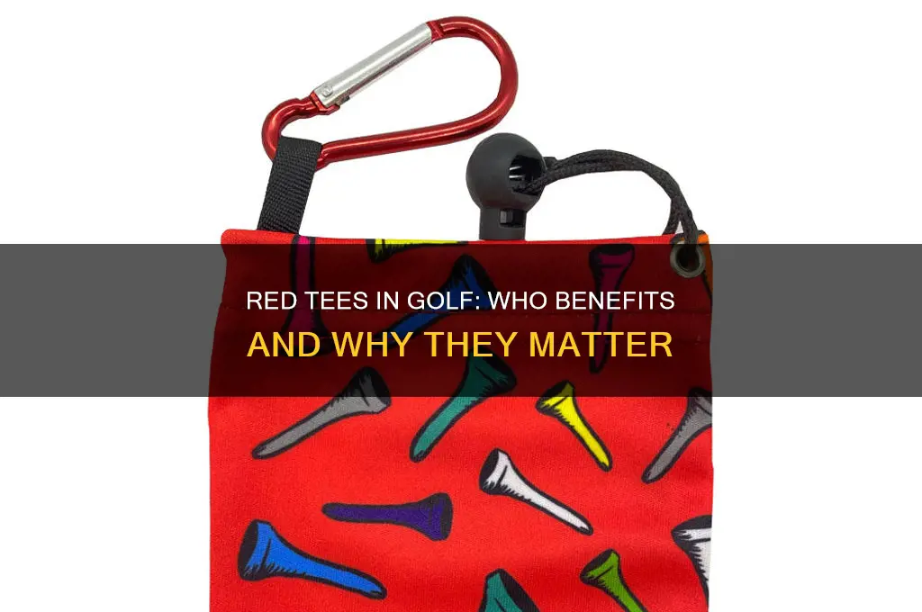 who are the red tees for in golf