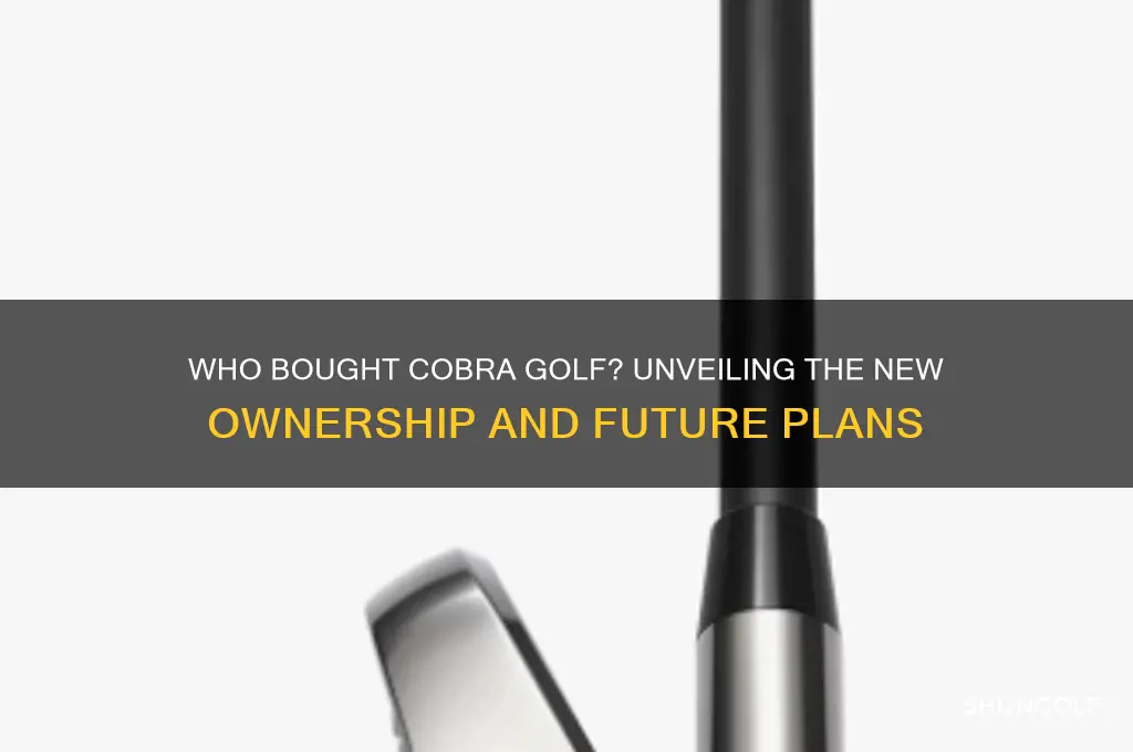 who bought cobra golf