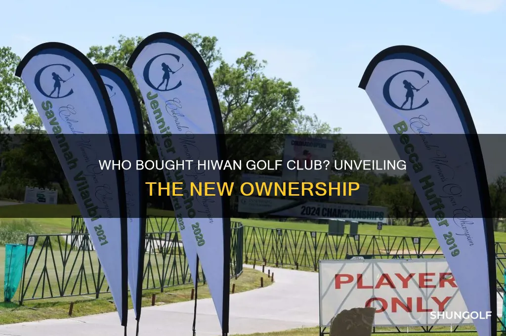 who bought hiwan golf club