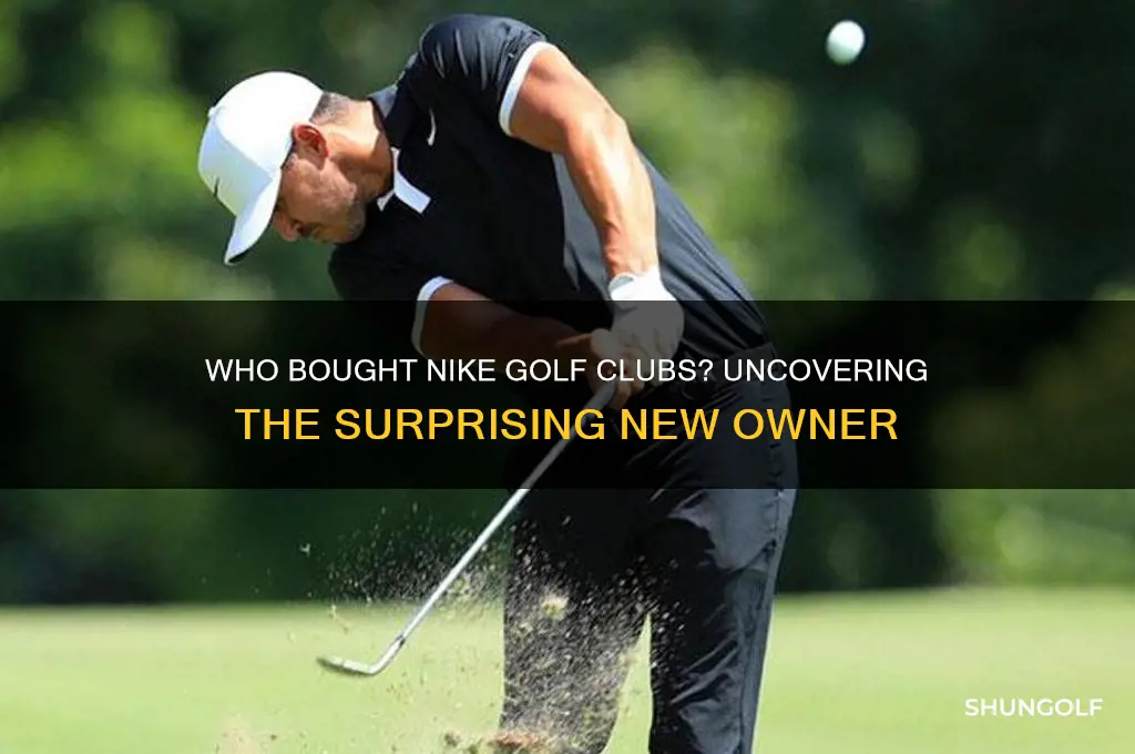 who bought nike golf clubs