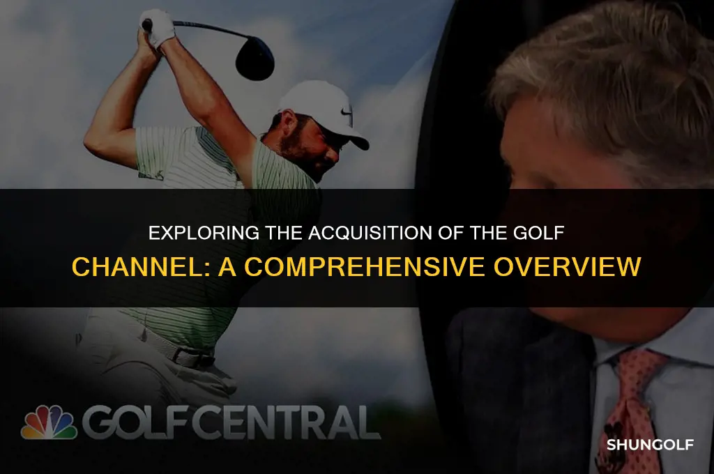 who bought the golf channel