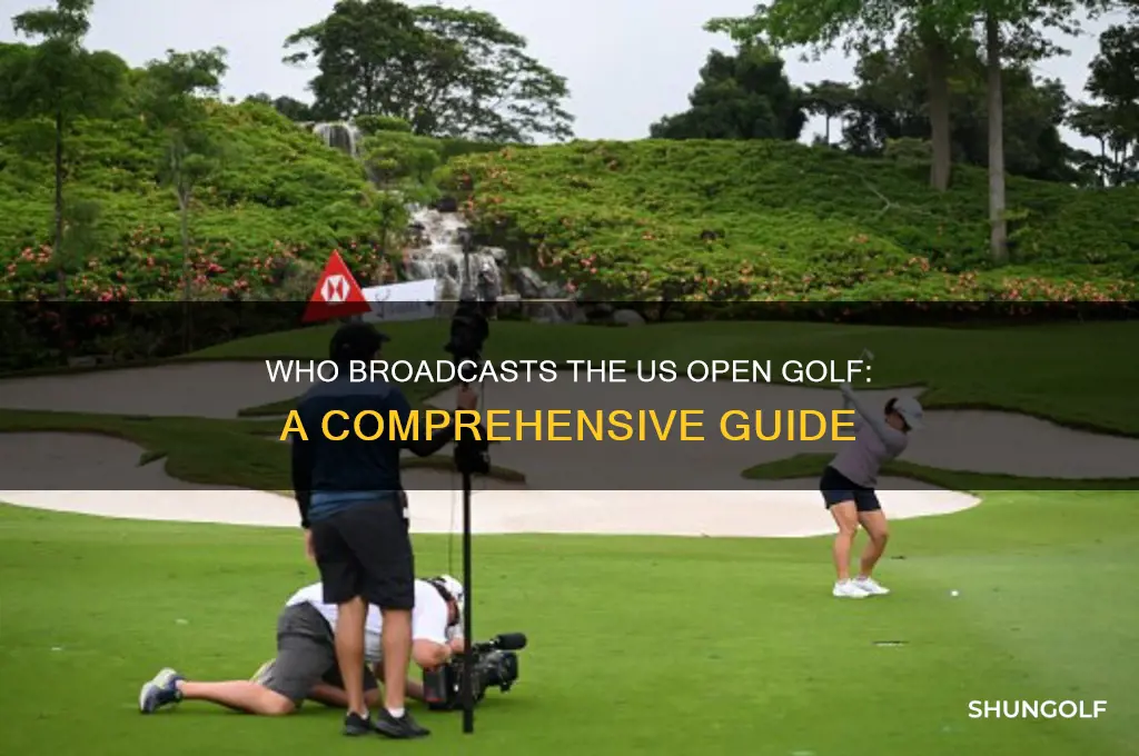 who broadcast the us open golf