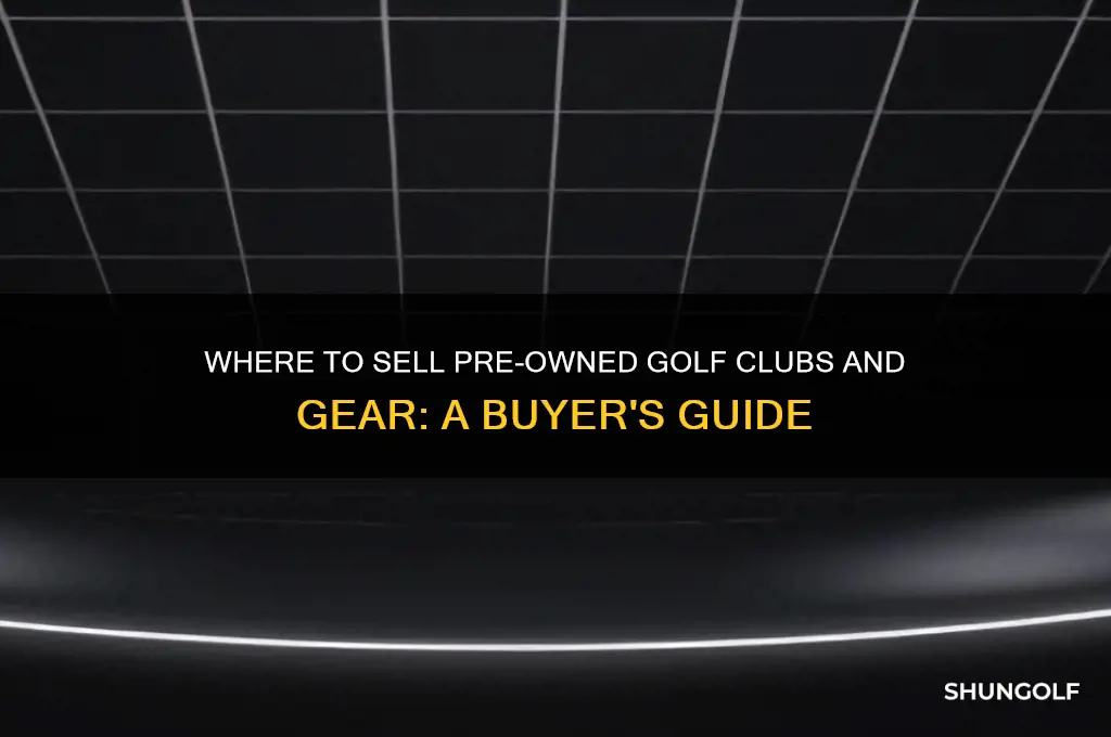 who buys second hand golf clubs and other items