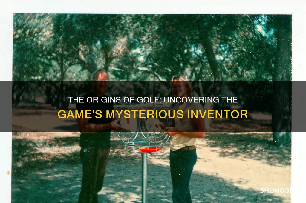 who came up with golf