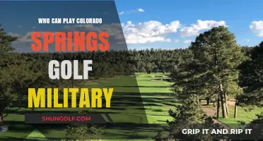 Military Golf in Colorado Springs: A Comprehensive Guide