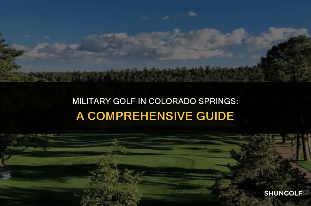 who can play colorado springs golf military