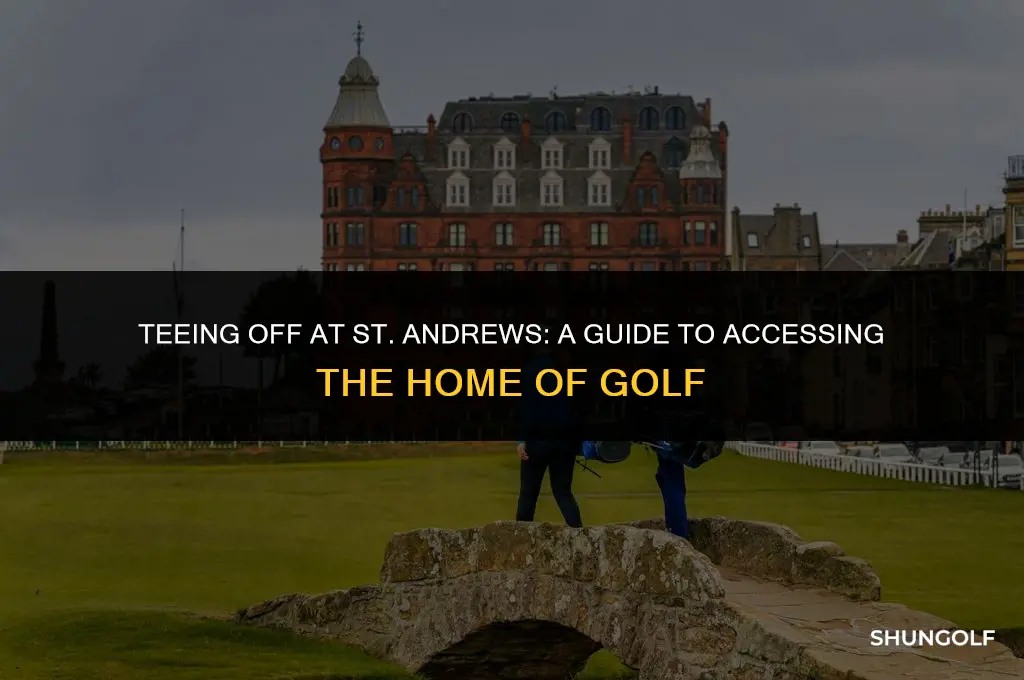 who can play golf at st andrews