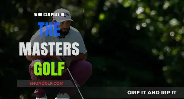 Teeing Off at Augusta: Who Qualifies for the Masters Golf?