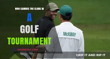 Who Carries the Clubs? Caddies' Role in Golf Tournaments