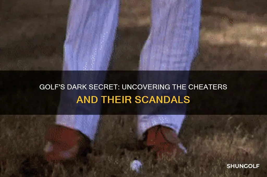 who cheated in golf
