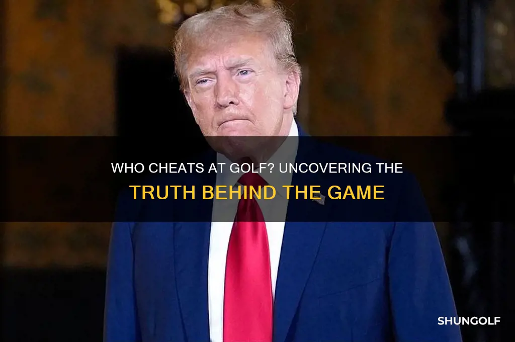 who cheats at golf