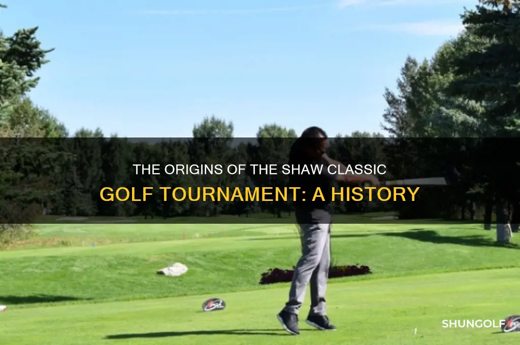 who created the shaw classic golf tourney