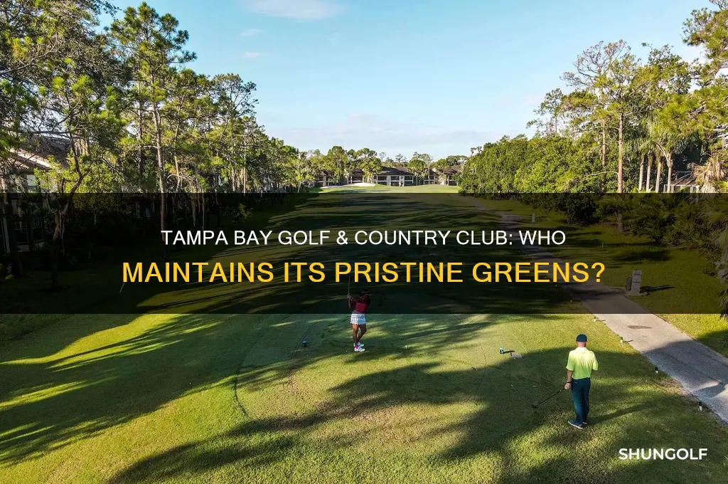 who cuts grass in tampa bay golf and country club