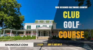 The Architect Behind Baltimore Country Club's Golf Course Design