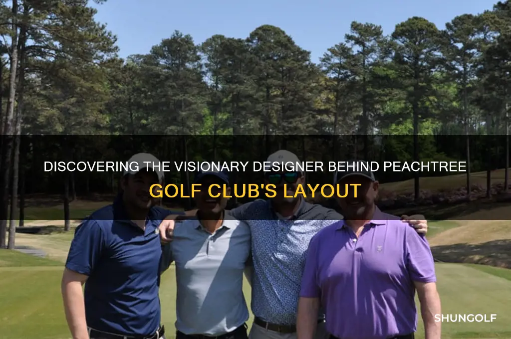 who designed peachtree golf club