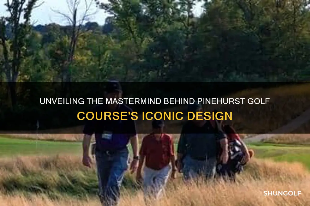 who designed pinehurst golf course