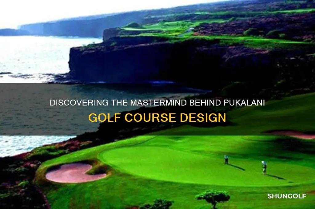 who designed pukalani golf