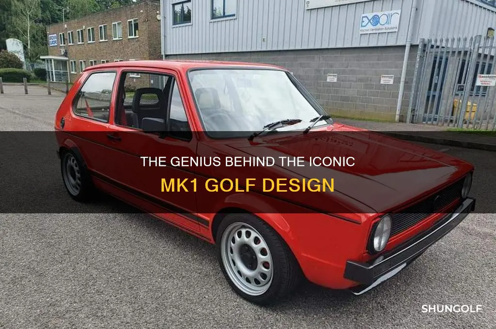 who designed the mk1 golf