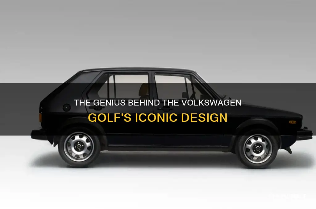 who designed the volkswagen golf