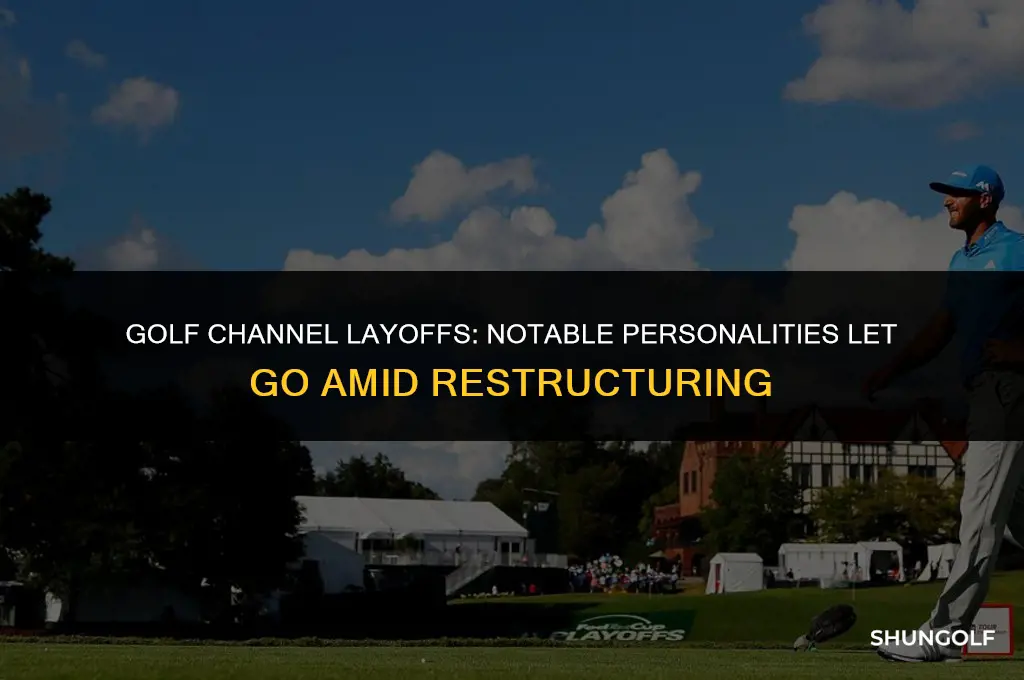 who did golf channel let go