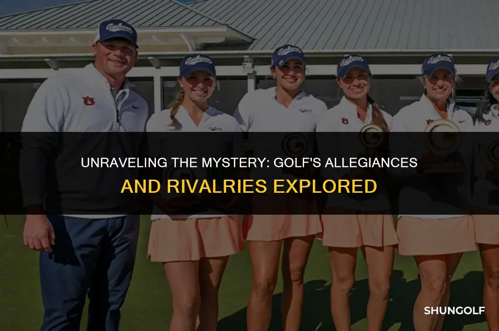 who did golf play for