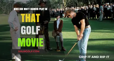 From Tee to Green: Matt Damon's Memorable Golf Movie Role