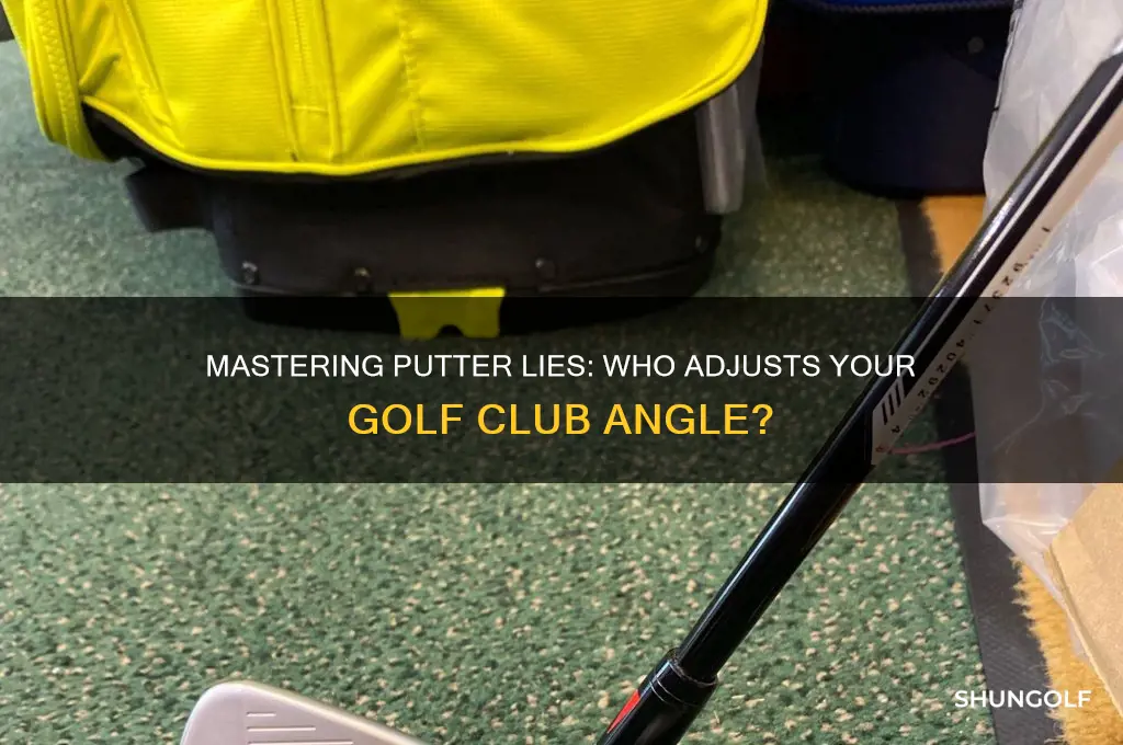 who does adjusting golf putter lies