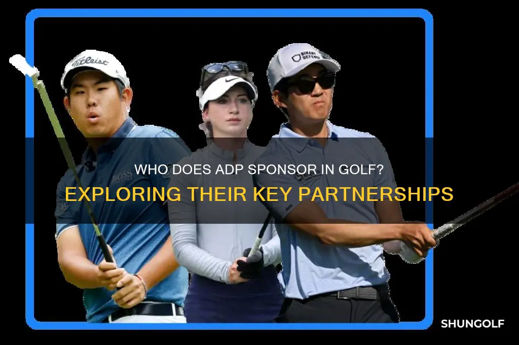 who does adp sponsor in golf