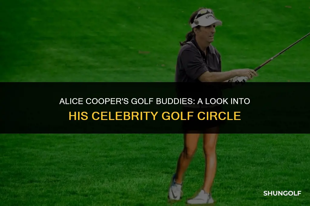 who does alice cooper play golf with