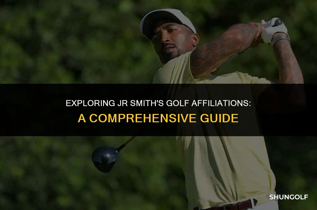 who does jr smith play golf for