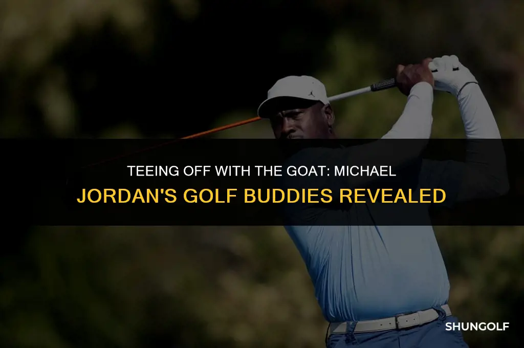 who does michael jordan play golf with