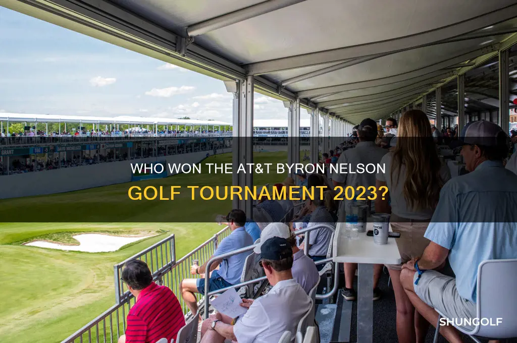 who eon the at&t byron neldon golf tourn