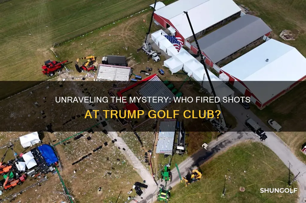 who fired shots at trump golf club